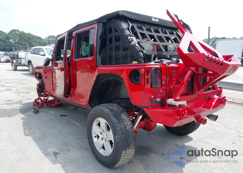 2008 Jeep Wrangler Unlimited X from USA, damaged, VIN 1J4GA39118L521774